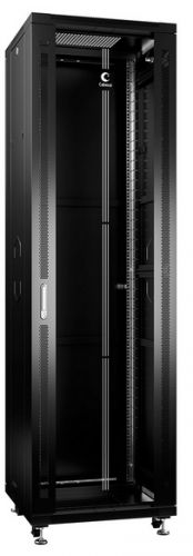 

Шкаф телекоммуникационный напольный 42U 600x800 мм, стекло/металл, черный, разборный, Cabeus SH-05C-42U60/80-BK (SH-05C-42U60/80-BK), SH-05C-42U60/80-BK