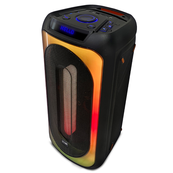 

Портативная акустика BQ PBS1006, 25 Вт, FM, AUX, USB, microSD, Bluetooth, подсветка, черный, PBS1006