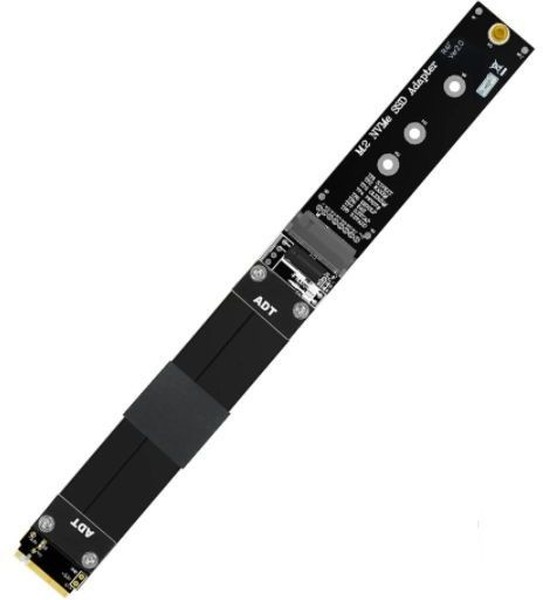 

Контроллер M.2 NGFF Extension Cable for M.2 SSD 40 cm Ret, внутренние порты: M.2, М.2 (ASIA R44SF M-KEY), NGFF Extension Cable for M.2 SSD 40 cm Ret