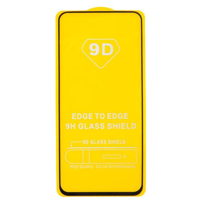 

Защитное стекло для экрана смартфона Samsung Galaxy A80 2019 SM-A805F, Full Glue, защита динамика, черная рамка (707888)