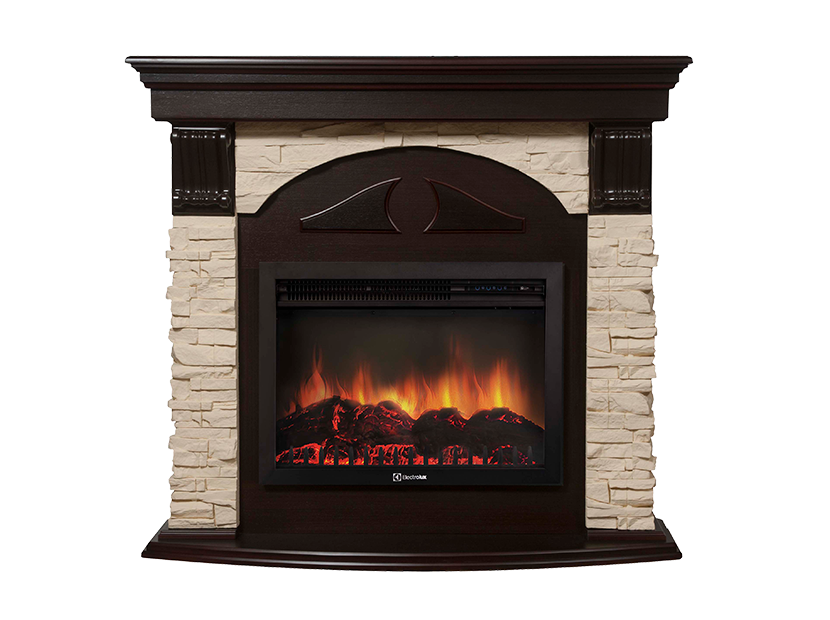 

Портал для электрокамина Firelight Torre 30U, угловой, слоновая кость/темный дуб (НС-1135584), Torre 30U