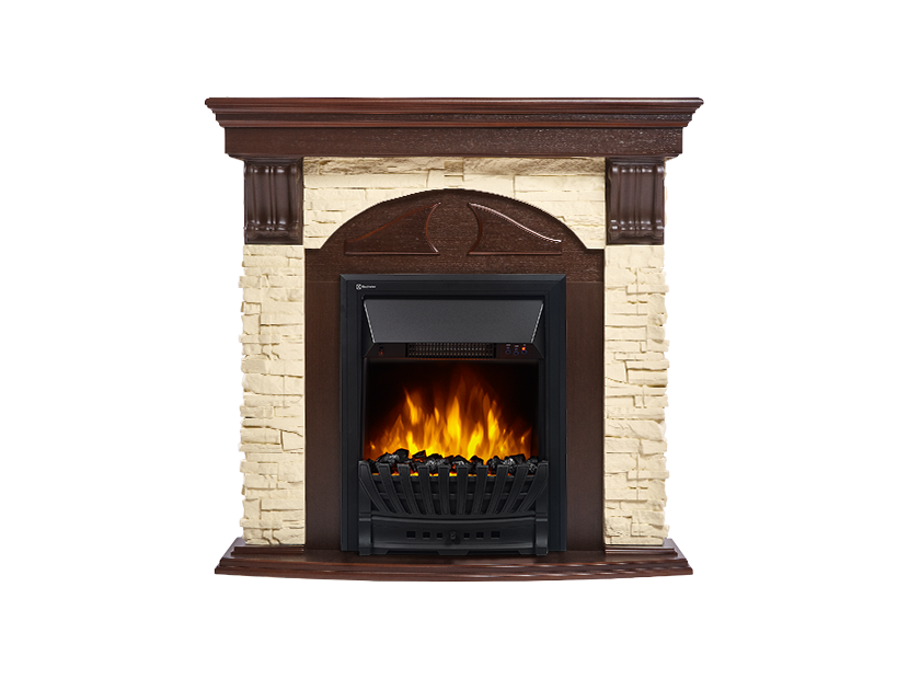 

Портал для электрокамина Firelight Torre Classic, пристенный, слоновая кость/темный дуб (НС-1141393), Torre Classic