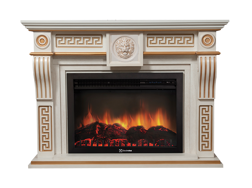 

Портал для электрокамина Firelight Vittoriano 30, пристенный, белёный дуб с золотой патиной (НС-1131877), Vittoriano 30