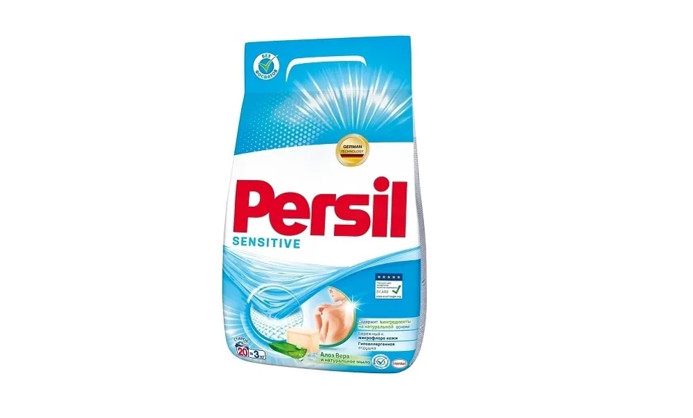 

Стиральный порошок PERSIL Sensitive, белое и цветное белье, 3кг, Sensitive