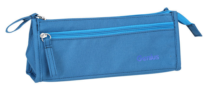 

Пенал Deli EZ86402 Genius 2отд. 210х45х85мм текстиль (EZ86402), Ассорти, 0