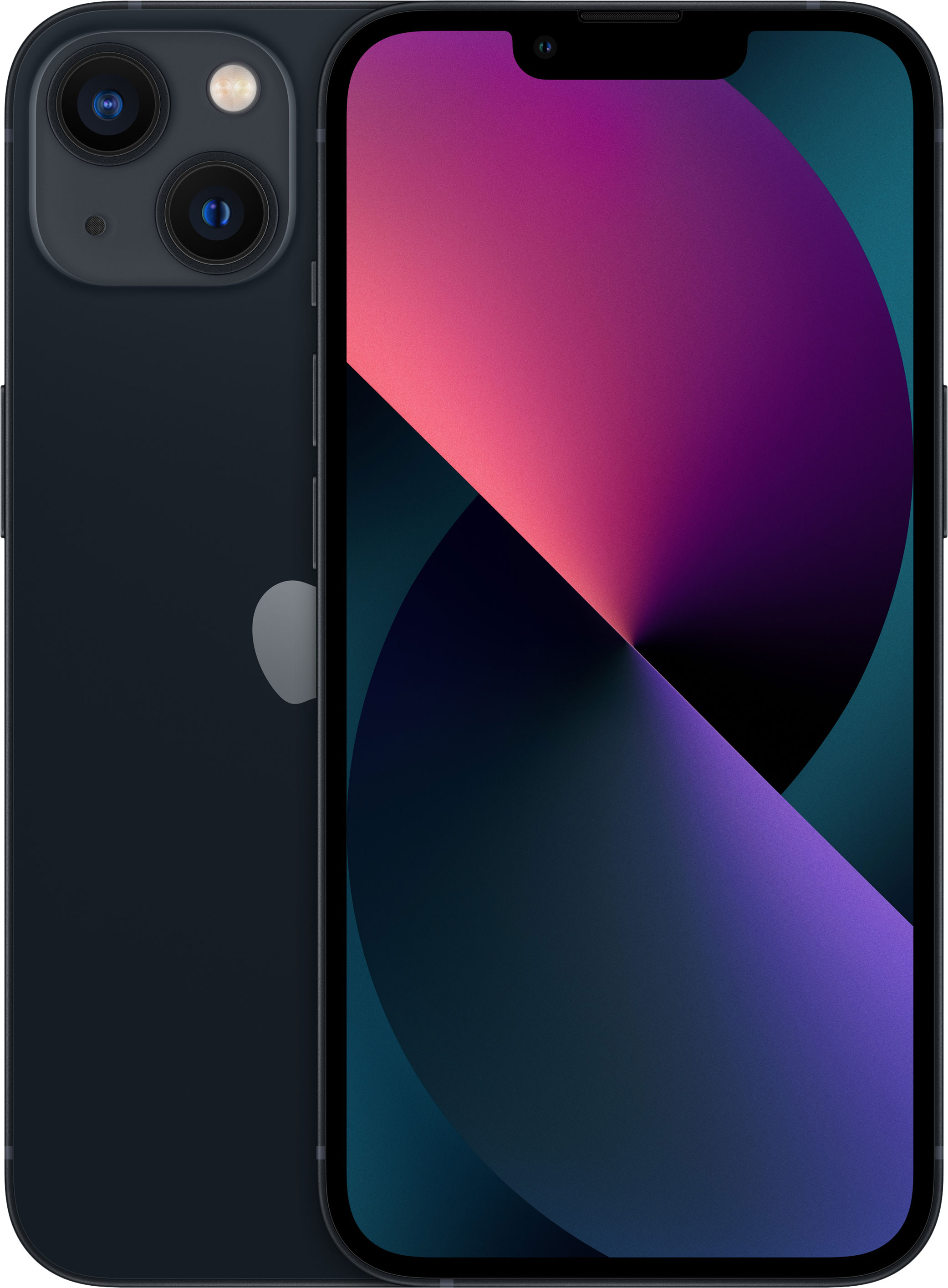 Смартфон Apple iPhone 13 A2482 4Gb/128Gb черный (MLML3LL/A)