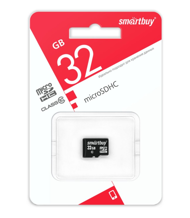 Карта памяти 32Gb microSDHC Smart Buy Class 10 (0)