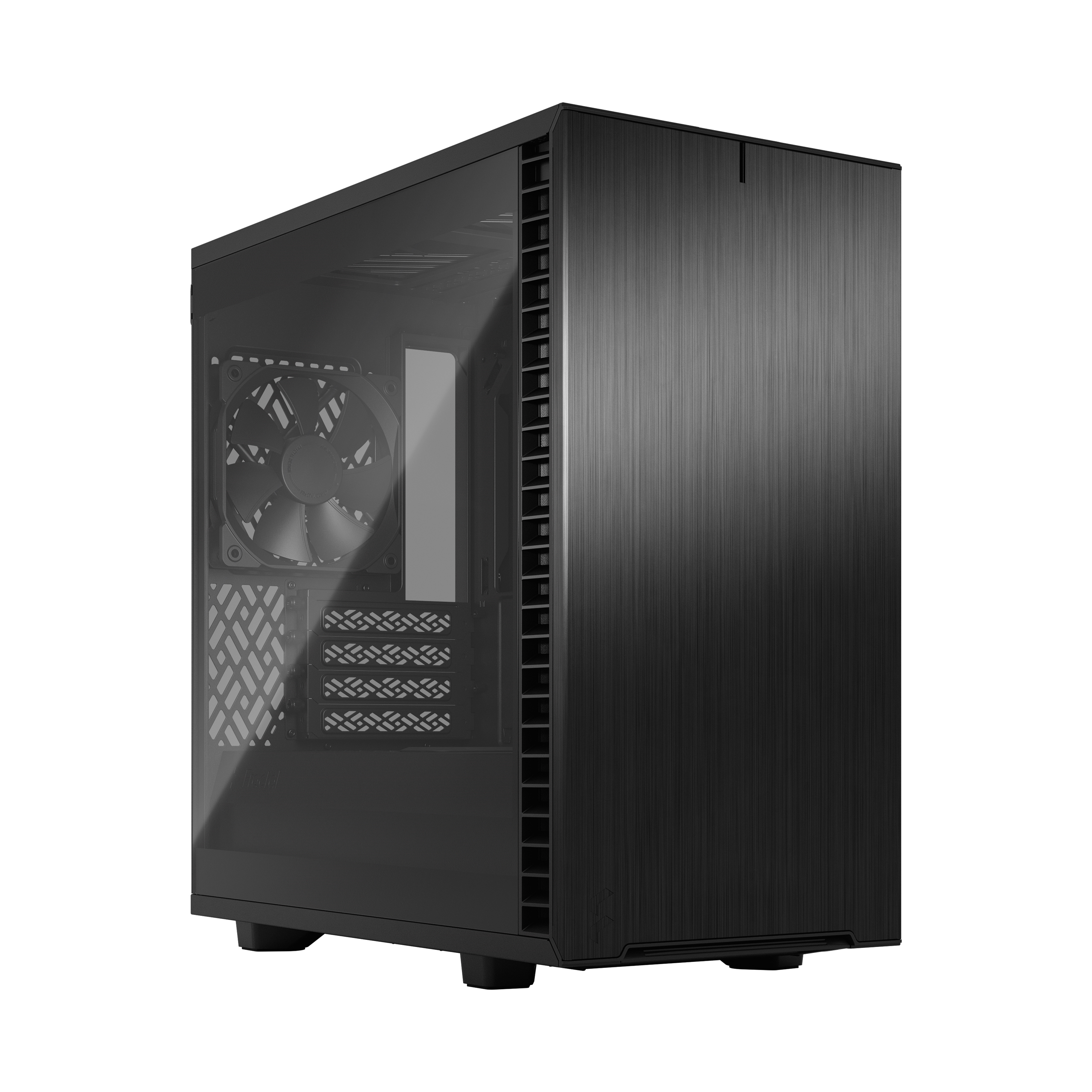 

Корпус Fractal Design Define 7 Mini Black TG Light Tint, mATX, Mini-Tower, 2xUSB 3.0, USB Type-C, черный, без БП (FD-C-DEF7M-02), Define 7 Mini Black TG Light Tint