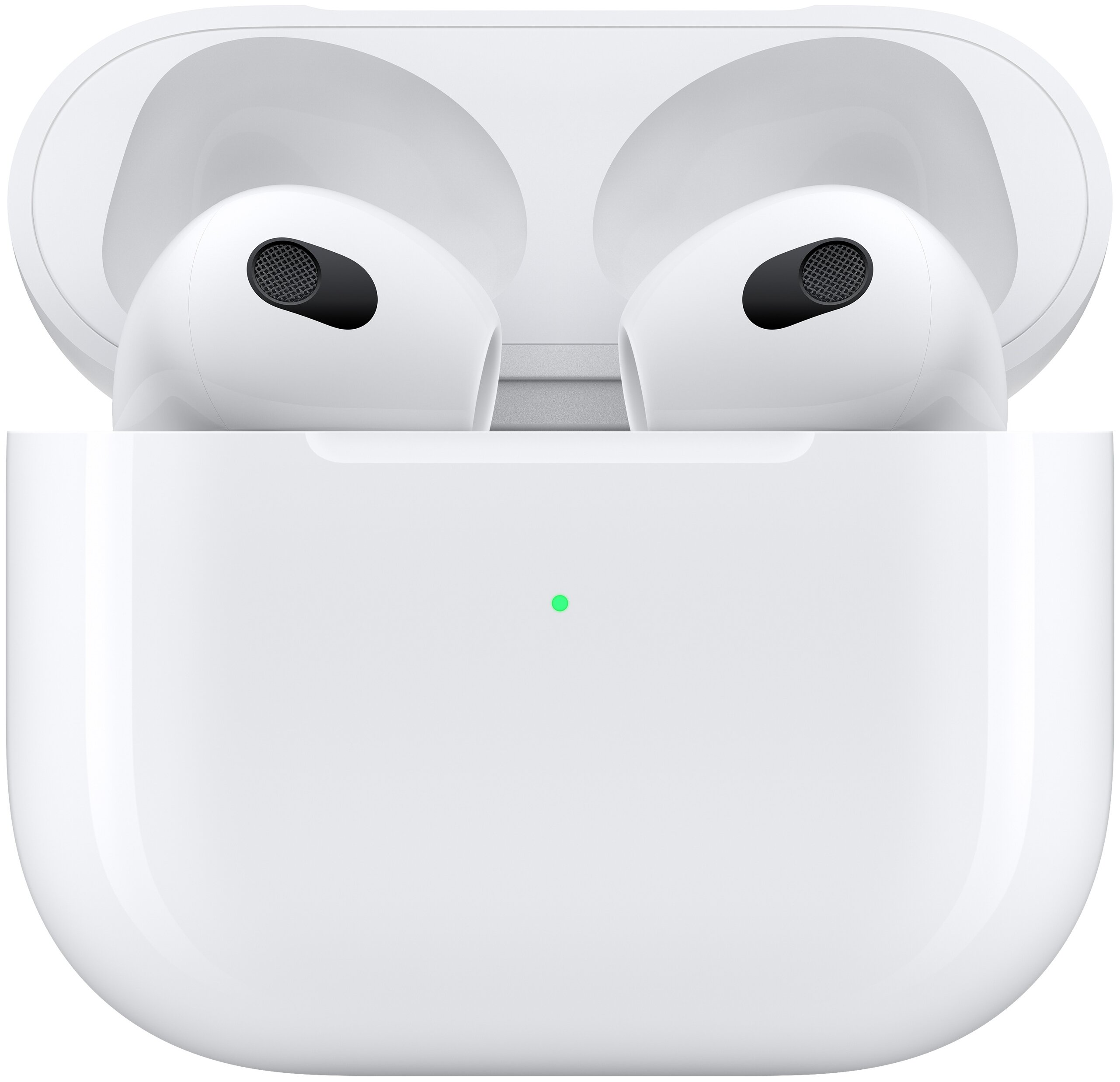 Беспроводные наушники Apple AirPods 3, белый (MME73AM/A), 1124555 купить по  цене 21600 руб в Иркутске в интернет-магазине e2e4