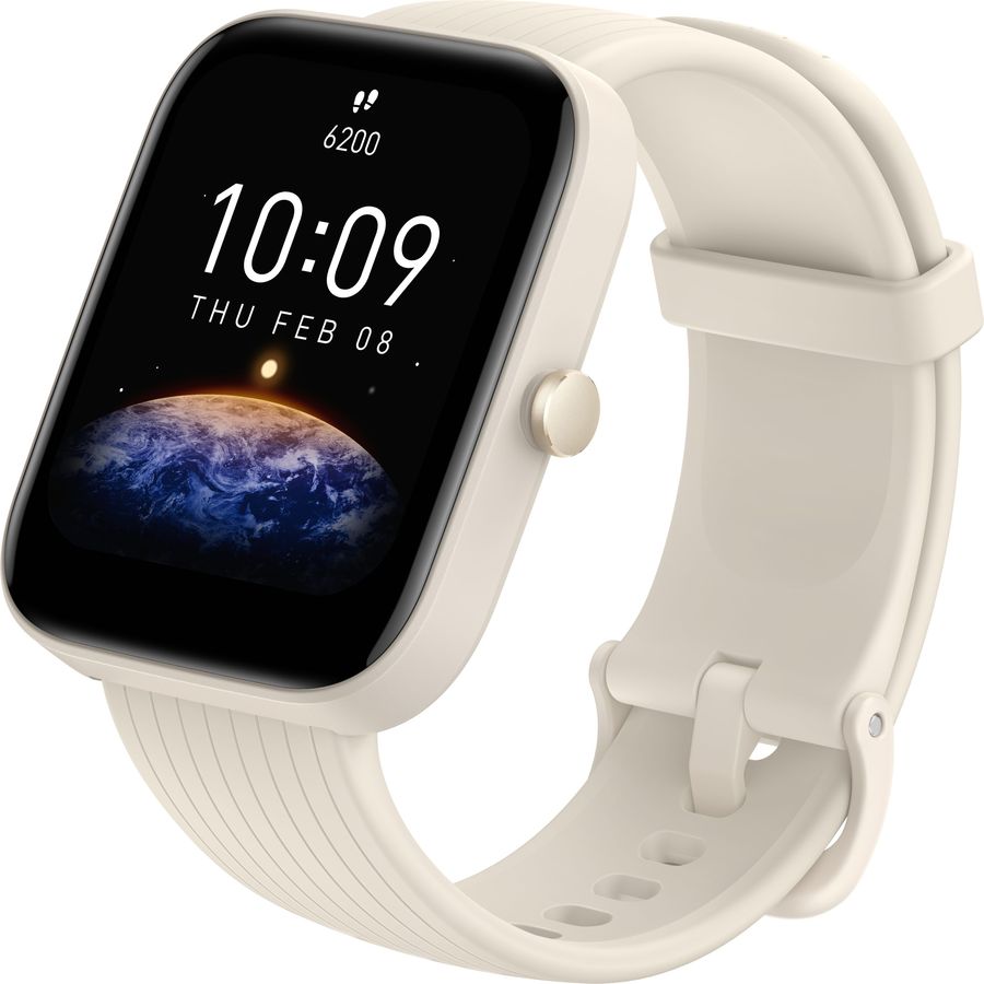 

Смарт-часы Amazfit BIP 3 Pro, 1.69" TFT, кремовый, BIP 3 Pro