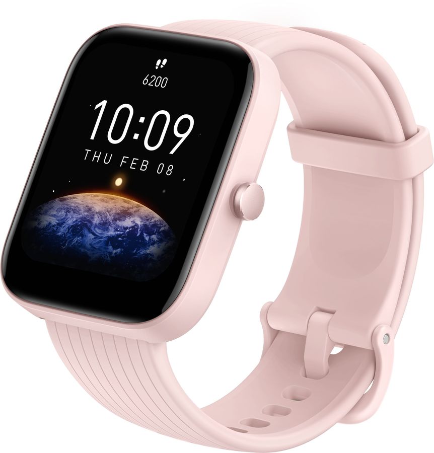

Смарт-часы Amazfit BIP 3 Pro, 1.69" TFT, розовый, BIP 3 Pro