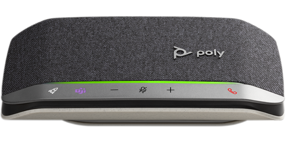 

Спикерфон Poly SYNC 20+, беспроводной, Bluetooth, USB, Microsoft Teams (MS), 3200mAh, серый (216867-01), SYNC 20+