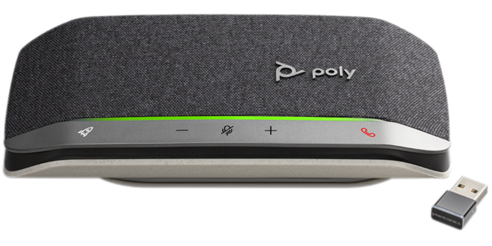 

Спикерфон Poly SYNC 20+, беспроводной, Bluetooth, USB Type-C, 3200mAh, серый (216869-01), SYNC 20+