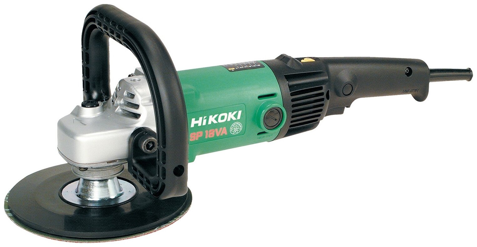 

Полировальная машина Hikoki SP18VA, сетевая, M14, 1250Вт, 3400 об/мин, макс. диаметр диска 180, регулировка оборотов, 2.8 (SP18VANSZ), SP18VA