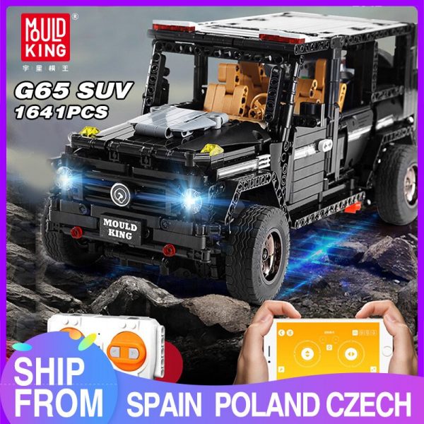 

Конструктор MOULD KING Mercedes Benz SUV G500 AWD, деталей: 1641 (13070), Mercedes Benz SUV G500 AWD