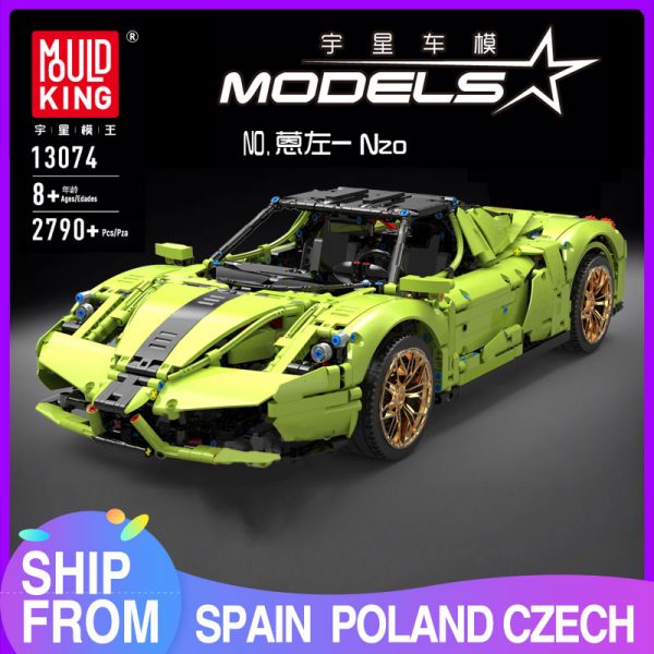 

Конструктор MOULD KING Ferrari Enzo, деталей: 2790 (13074), Ferrari Enzo