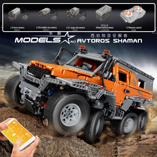 

Конструктор MOULD KING Avtoros Shaman, деталей: 2578 (13088), Avtoros Shaman