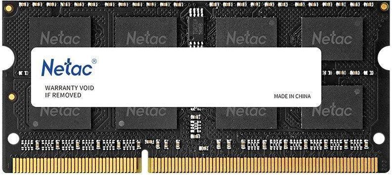 Память DDR3L SODIMM 4Gb, 1600MHz, CL11, 1.35 В, Netac, Basic (NTBSD3N16SP-04)