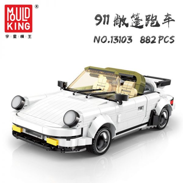

Конструктор MOULD KING Vintage Classic Porsche 911 Targa Car, деталей: 2096 (13103), Vintage Classic Porsche 911 Targa Car