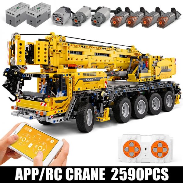 Конструктор MOULD KING Crane MK II Truck, деталей: 2590