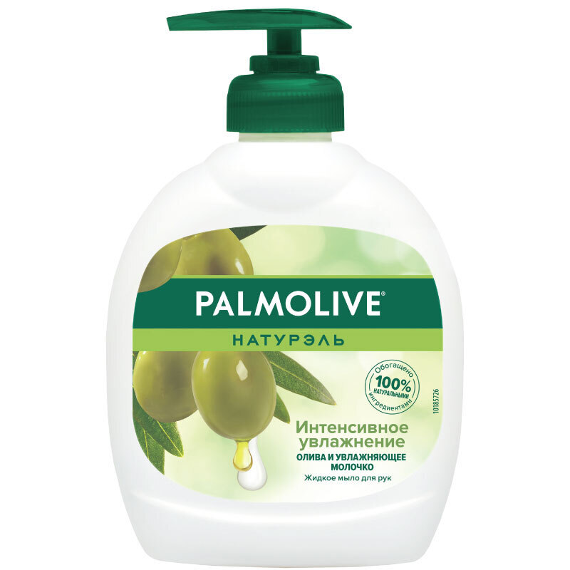 

Жидкое мыло Palmolive Натурэль Олива и увлажняющее молочко, очищающее, увлажняющее, 300мл, Олива и увлажняющее молочко