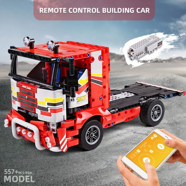 

Конструктор MOULD KING Transport Truck RC Car, деталей: 577 (15003), Transport Truck RC Car