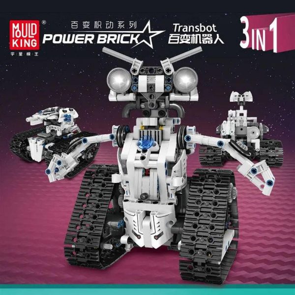 

Конструктор MOULD KING Power Brick: Transbot, деталей: 606 (15046), Power Brick: Transbot