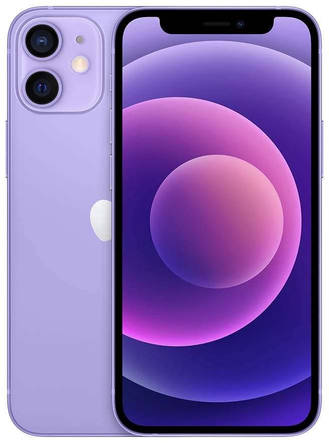 

Смартфон Apple iPhone 12, 6.1" 1170x2532 OLED, Apple A14 Bionic, 4Gb RAM, 128Gb, 3G/4G/5G, NFC, Wi-Fi, BT, 2xCam, 2-Sim (nano SIM+eSIM), Lightning, iOS 14, фиолетовый (MJQG3RU/A), iPhone 12