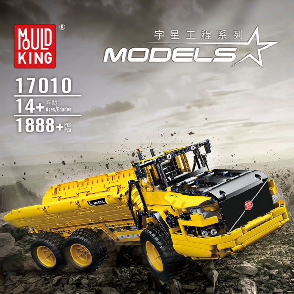 

Конструктор MOULD KING RC Dump Truck, деталей: 1888 (17010), RC Dump Truck