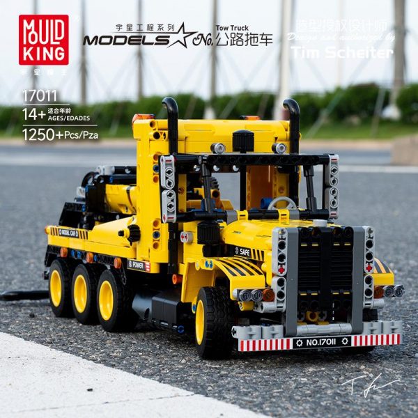 

Конструктор MOULD KING Tow Truck, деталей: 1250 (17011), Tow Truck