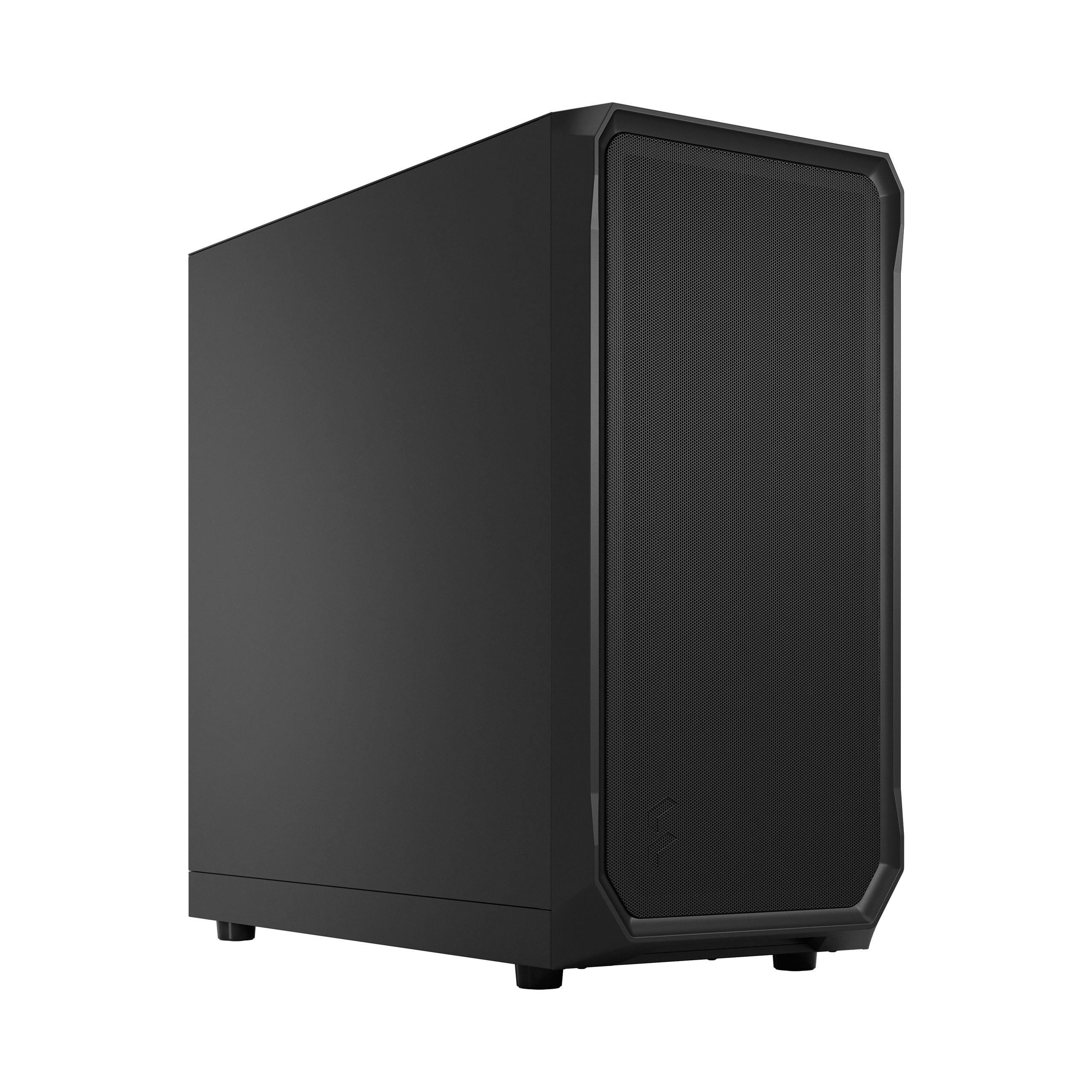 Корпус Fractal Design Focus 2 Black Solid, ATX, Midi-Tower, 2xUSB 3.0, черный, Без БП (FD-C-FOC2A-07)