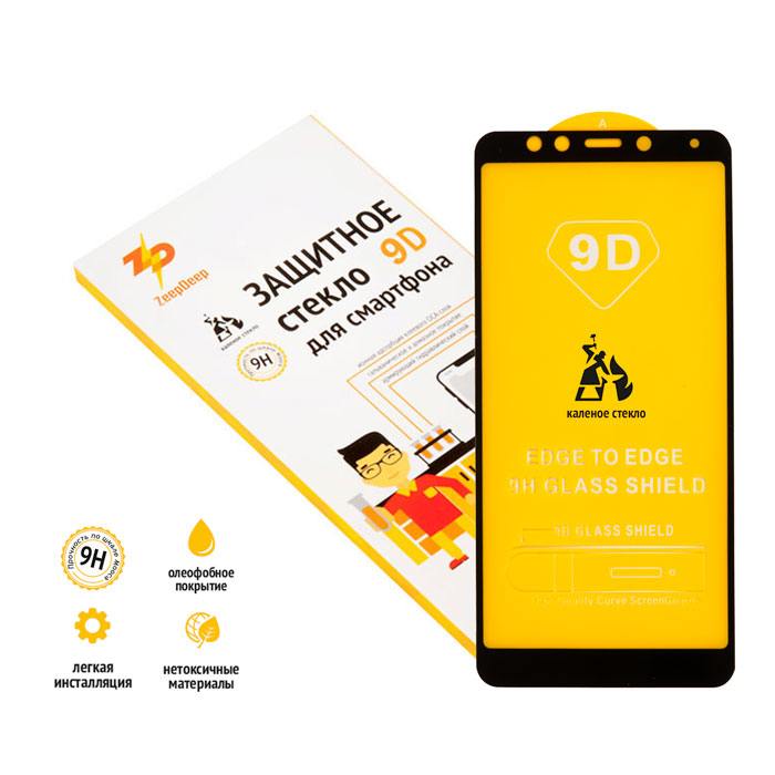 

Защитное стекло ZeepDeep для экрана смартфона Xiaomi Redmi 5, Full Glue, защита динамика, ударопрочное, черная рамка, 9D (794885)