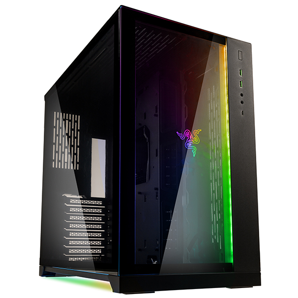 Корпус LIAN-LI PC-O11 Dynamic Razer Edition, EATX, Midi-Tower, 2xUSB 3.0, USB Type-C, черный, без БП (G99.O11DX.40)