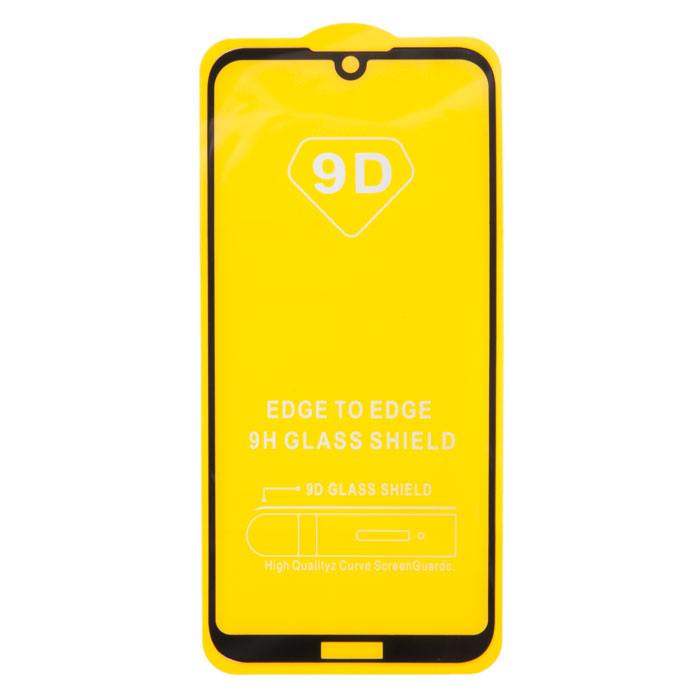 

Защитное стекло Premium Krutoff для экрана смартфона Huawei Y5 2019, Full Glue, защита динамика, ударопрочное, черная рамка (707909)