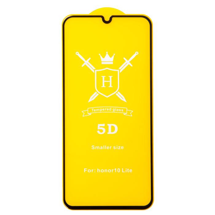 

Защитное стекло RP для экрана смартфона Huawei 10i, Full Glue, защита динамика, ударопрочное, черная рамка (706995)