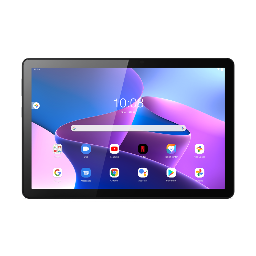 

Планшет Lenovo Tab M10 Gen 3 TB-328FU 10.1" 1920x1200 IPS, MediaTek Helio P22T, 3Gb RAM, 32Gb, WiFi, BT, 5 А·ч, Android 11, темно-серый (ZAAG0007PL), TB-328FU