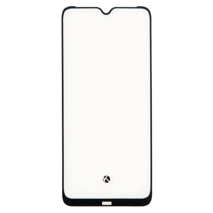 

Защитное стекло Premium Krutoff для экрана смартфона Xiaomi Redmi Note 8, Full Glue, защита динамика, ударопрочное, черная рамка (763236)