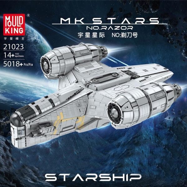 

Конструктор MOULD KING Razor Crest, деталей: 5018 (21023), Razor Crest