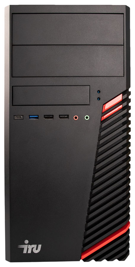 

Системный блок IRU Office 310H5SM MT, Intel Core i3 10105 3.7 ГГц, 8Gb RAM, 1Tb HDD+256Gb SSD, без ОС, черный (1831330), 310H5SM MT