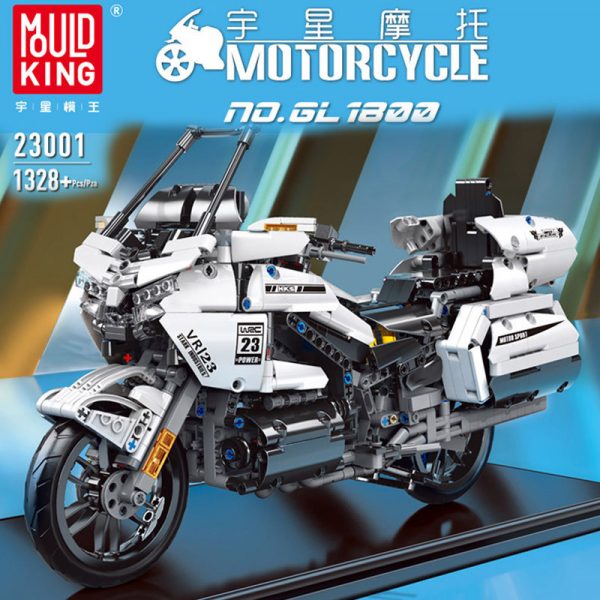 

Конструктор MOULD KING 2018 Honda Gold Wing GL1800 1:7, деталей: 1328 (23001), 2018 Honda Gold Wing GL1800 1:7