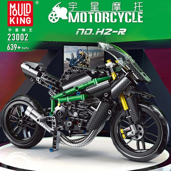 Конструктор MOULD KING Kawasaki H2R, деталей: 639