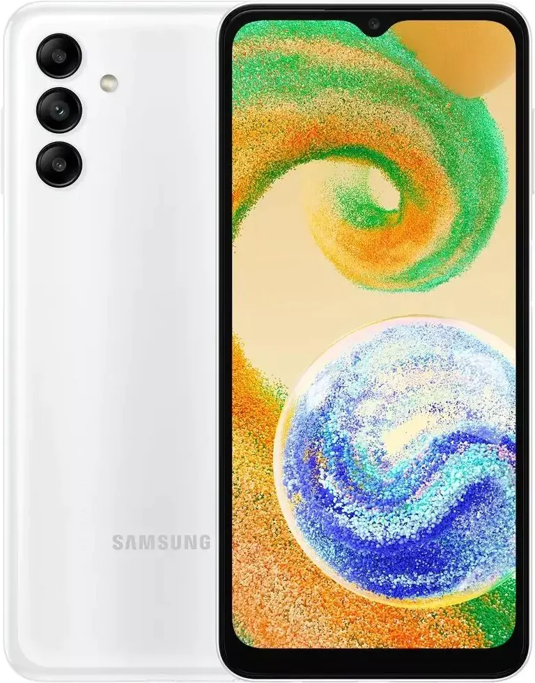 

Смартфон Samsung Galaxy A04s, 6.5" 720x1600 PLS, Samsung Exynos 850, 4Gb RAM, 64Gb, 3G/4G, Wi-Fi, BT, 3xCam, 2-Sim, 5000 мА⋅ч, USB Type-C, Android 11, белый (SM-A047FZWGMEB), Белый;зелeный;зеленый;медный;черный, Galaxy A04s