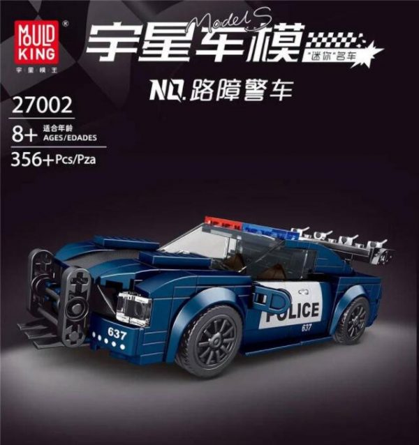 

Конструктор MOULD KING Police Car, деталей: 356 (27002), Police Car