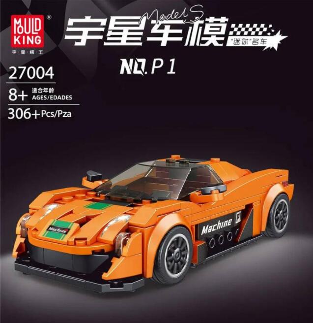 

Конструктор MOULD KING McLaren P1, деталей: 306 (27004), McLaren P1