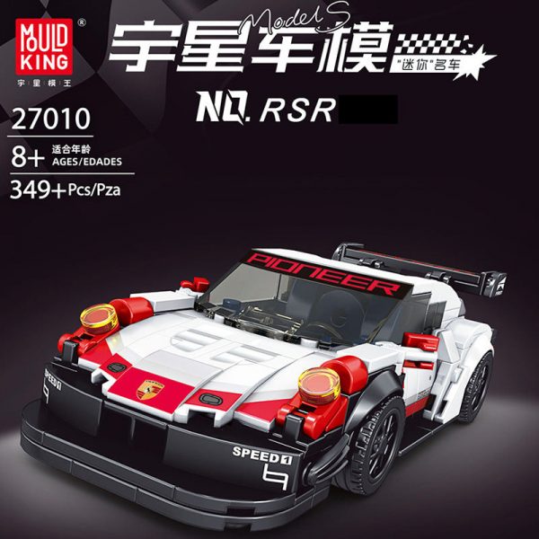 

Конструктор MOULD KING Porsche 911 Sports Car, деталей: 349 (27010), Porsche 911 Sports Car