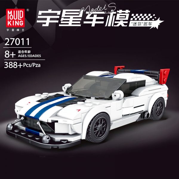 

Конструктор MOULD KING Dodge Viper ACR Roadster, деталей: 388 (27011), Dodge Viper ACR Roadster