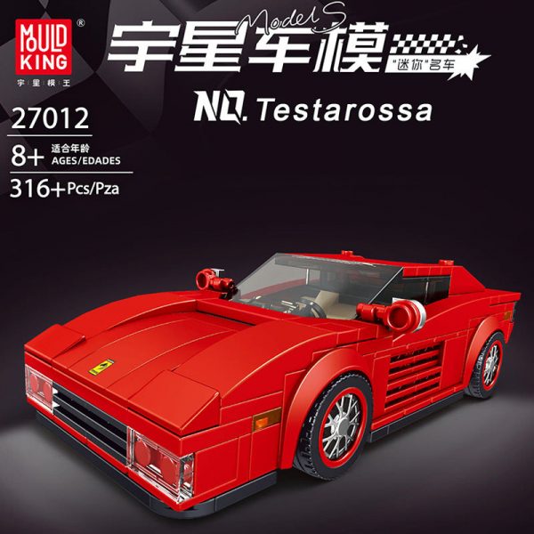 

Конструктор MOULD KING Mini Ferrari Supercar, деталей: 316 (27012), Mini Ferrari Supercar