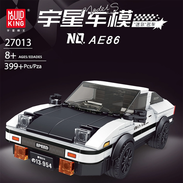 

Конструктор MOULD KING Toyota AE86, деталей: 399 (27013), Toyota AE86