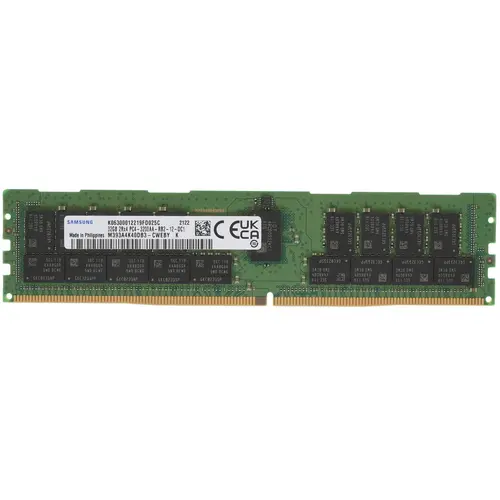 

Память DDR4 RDIMM 32Gb, 3200MHz, CL22, 1.2V, Dual Rank, ECC Reg, Samsung (M393A4K40DB3-CWEBQ)