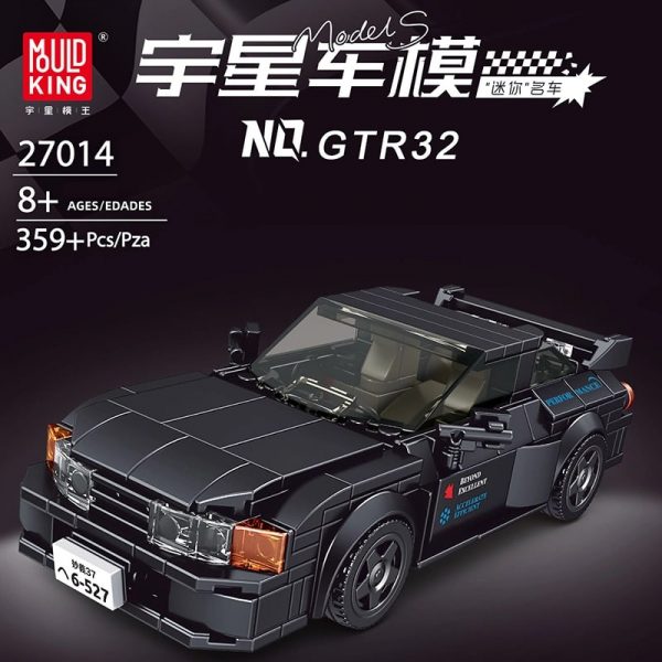 

Конструктор MOULD KING Nissan GTR32, деталей: 359 (27014), Nissan GTR32